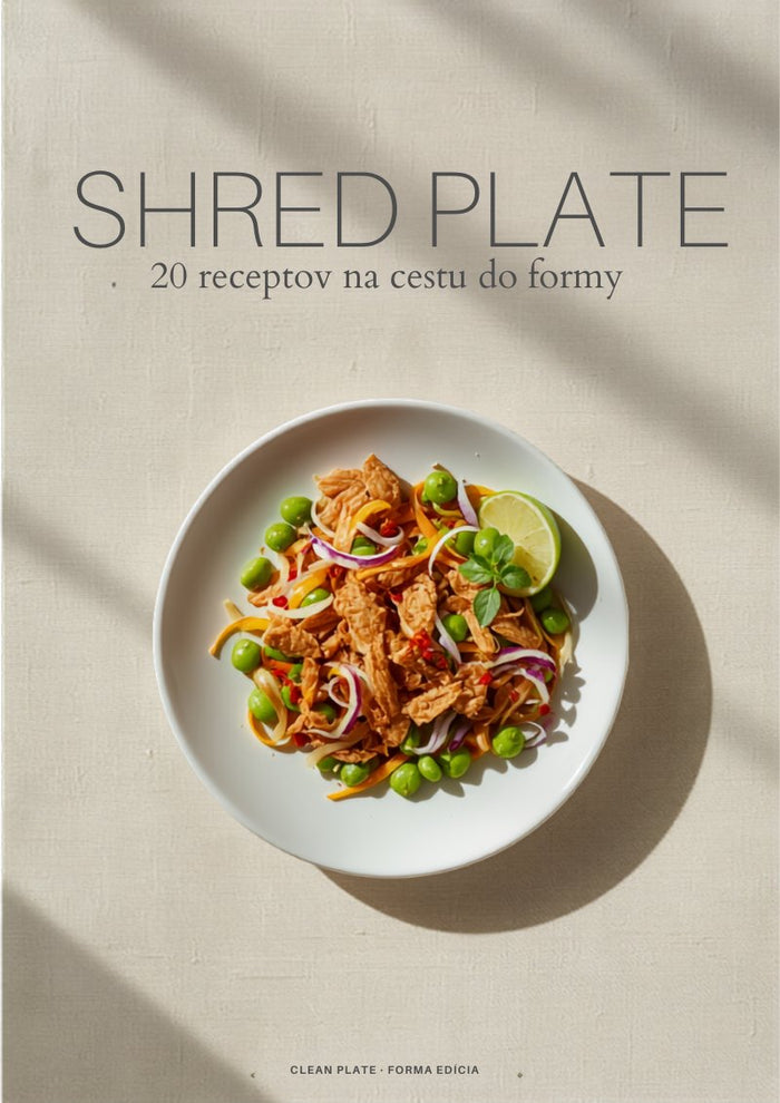 Shred Plate — 20 receptov na cestu do formy (E-book)